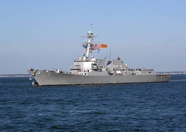 USS Jason Dunham: Photo credit USN