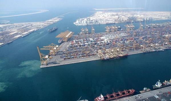 Jebel Ali Port: Photo credit Wiki CCL