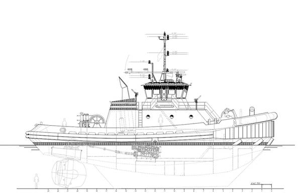 Jensen designed ASD tugboat.
