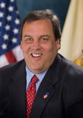 New Jersey Governor Chris Christie