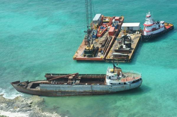 'Jireh' Salvage: Photo courtesy of NOAA