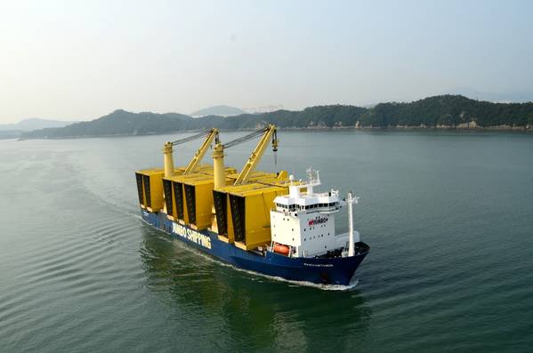 A Jumbo Heavy-lift Vessel: Photo credit Jumbo