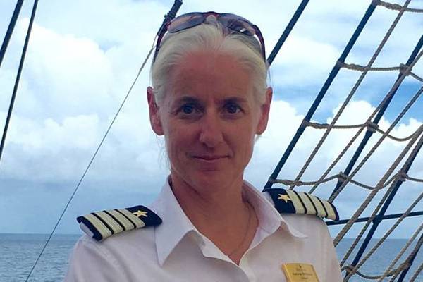 Kathryn Whittaker is the new captain of Sea Cloud II (Photo: Sea Cloud Cruises)