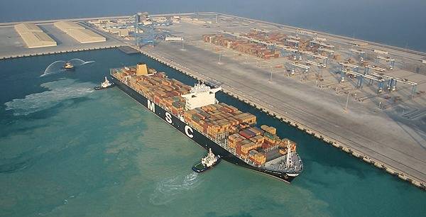 Khalifa Port: Photo credit ADT