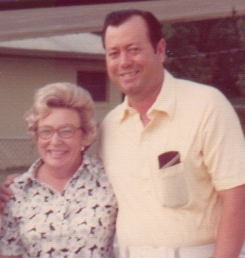 Joe LeBlanc with his wife, Betty