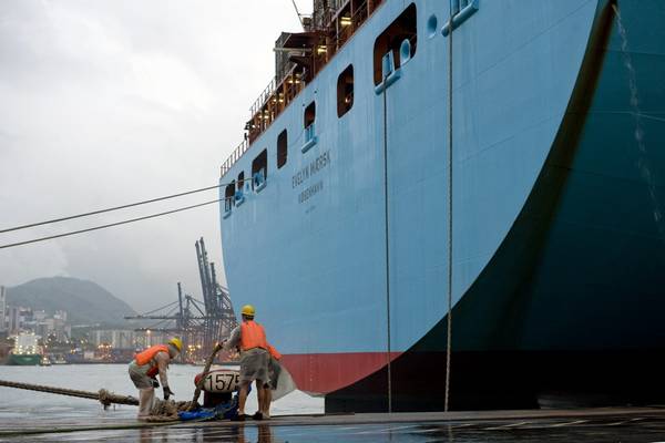 Maersk Line Container Ship: Photo courtesy of Maersk Line