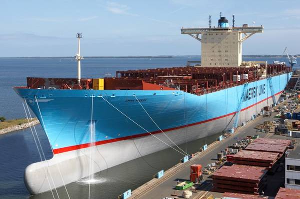 'Emma Maersk': Photo credit Maersk Line