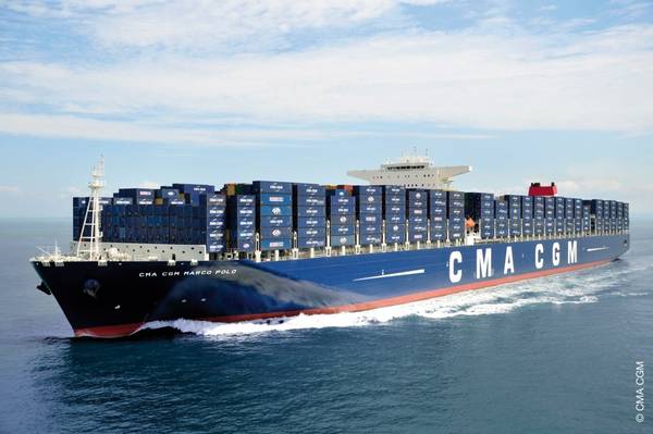 CMA CGM Marco Polo: Photo credit CMA CGM