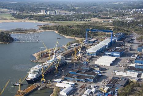 Meyer Werft’s shipyard in Turku, Finland (Photo: Meyer Werft)