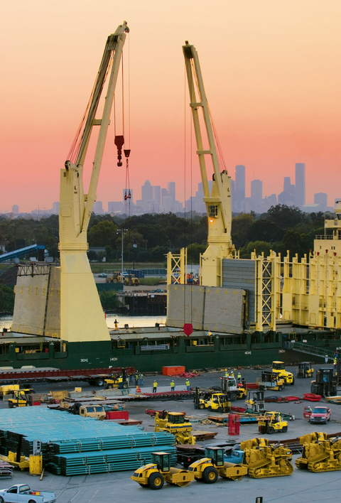 $35 million new cranes order for Port Houston’s Bayport Container Terminal. (Photo: Port Houston)
