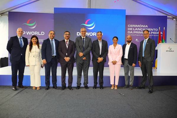 The $165 million expansion of DP World’s container terminal at the Port of Maputo officially started on site today. Credit: DP World