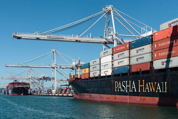 The Port of Oakland starts 2025 with growth in both imports and exports. Credit: Port of Oakland 