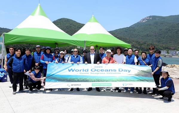 Official launch of the Geoje Seagrass Initiative. © DP World