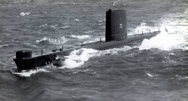 Ojibwa at sea, circa 1965