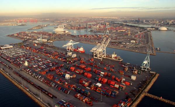 Pier 'J': Photo courtesy of Port of Long Beach