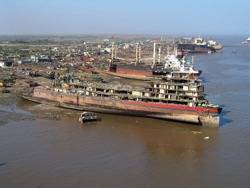 Photo credit Alang Ship Recycling Yard