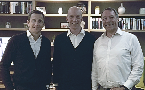 Pictured above (l-r) Christian Haunso, Co-Founder and Chair, The Marcura Group Simon Francis, Founder and CEO, G-Ports & Falmor Jens Lorens Poulsen, Co-Founder and CEO, The Marcura Group (Photo: The Marcura Group)
