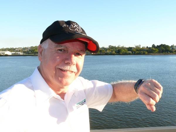 ARP Pilot Roger Rusling, SmartCap, Readiband, equipped : Photo credit ARP
