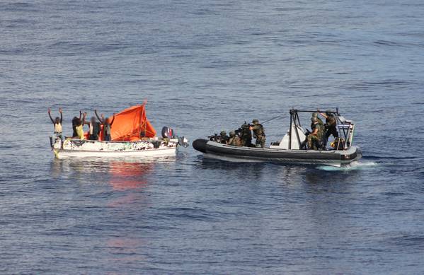 Pirate Interception: Photo credit EUNAVFOR