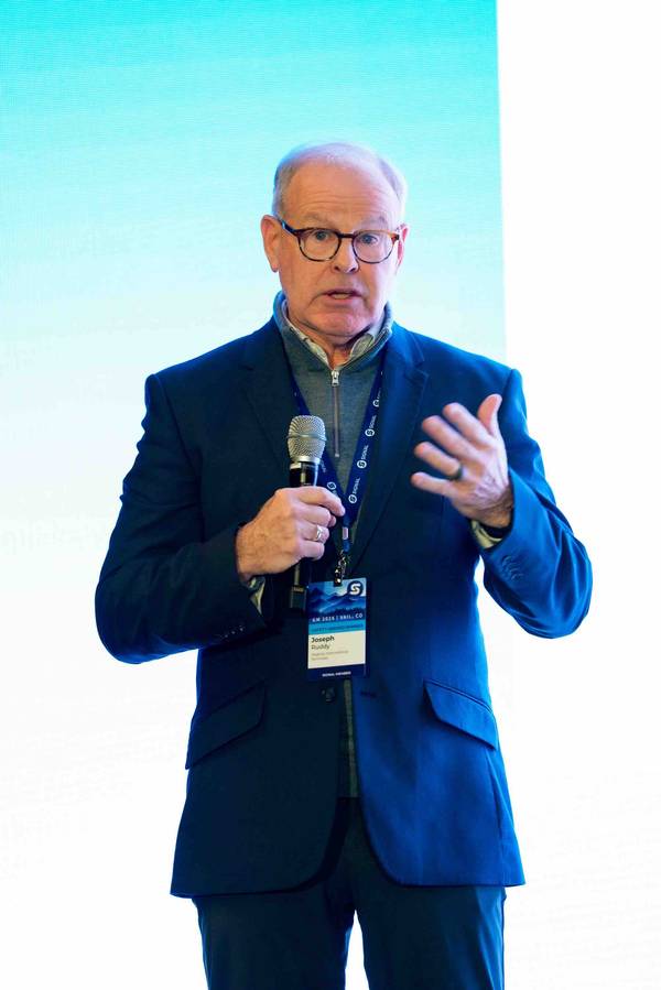 The port’s Chief Operating Officer, Joseph P. “Joe” Ruddy, was given Signal Mutual’s Executive Leadership Award in recognition of the effort to instill a culture of safety throughout The Port of Virginia. © Port of Virginia