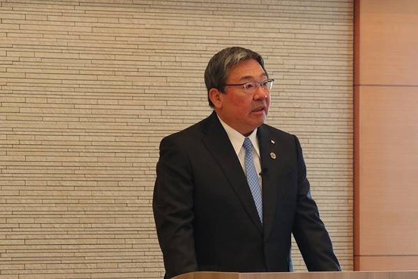 NYK President Hitoshi Nagasawa. Photo courtesy NYK
