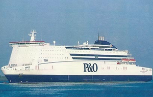 'Pride of Rotterdam': Photo credit P&O Ferries