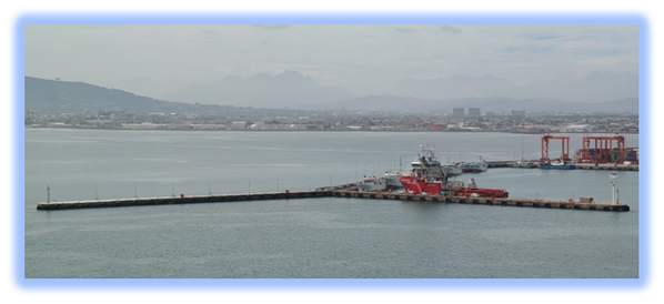The proposed Desalination Site in the Port (Photo courtesy of TNPA)