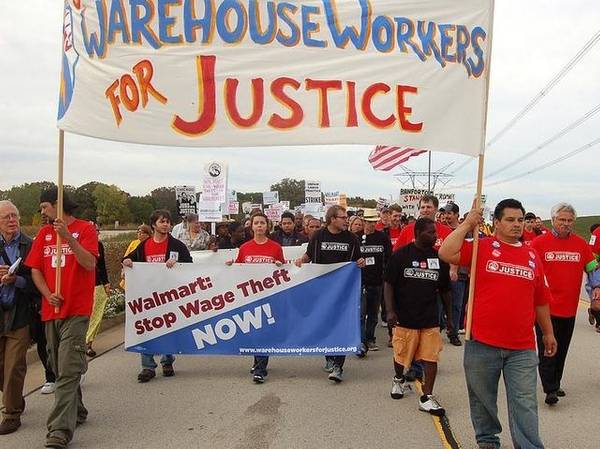 ITF Protest: Photo credit ITF
