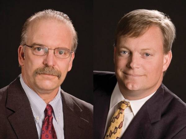 Randall Bergeron (left) and C.D. Schempf Jr. (Photo: Tesla Offshore)