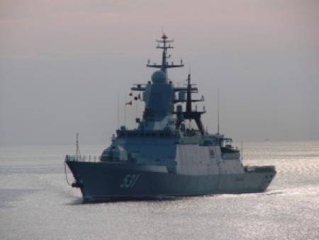 Russian Navy  Project 2-380 corvette: Photo credit Russian Navy