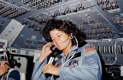 Sally Ride: Photo credit NASA