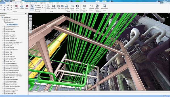 Seamless integration of Laser scan data in the AVEVA Everything 3D BubbleView