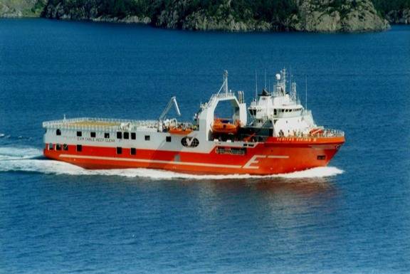 Seismic Survey Ship Viking ll: Photo courtesy Eidesvik