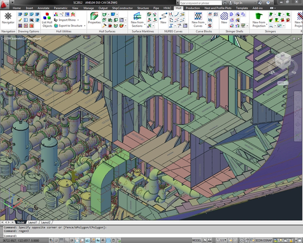 ShipConstructor Software Screenshot