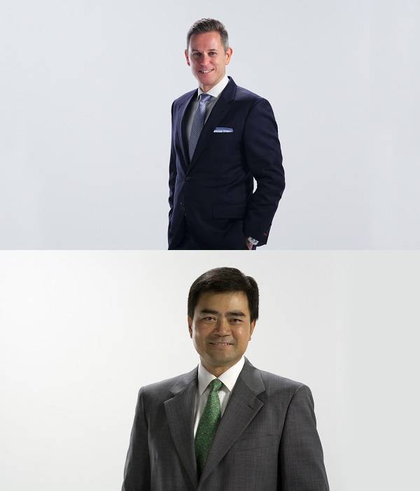 Wave Shipping co founders Lars Rosenkrands (top) and Alvin Lo