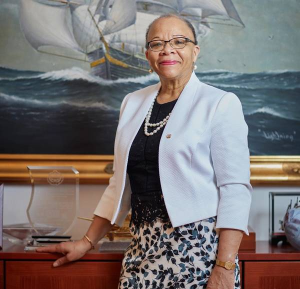 “Shipping is indispensable to world trade, it is indispensable to the daily lives of people. This is a wake-up call about the important role that seafarers play.” Dr. Cleopatra Doumbia-Henry, President, World Maritime University Photo: © Christoffer Lomfors
