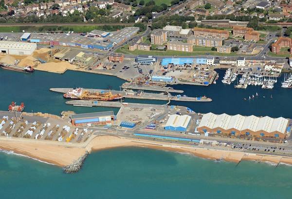 Shoreham Port in West Sussex Photo: Shoreham Port Authority