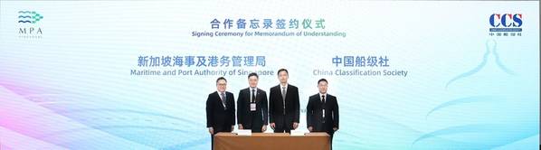 Signing of MPA and CCS MoU (Source: MPA)