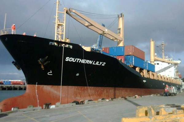 M/V Southern Lily 2: Photo courtesy of Reef Shipping