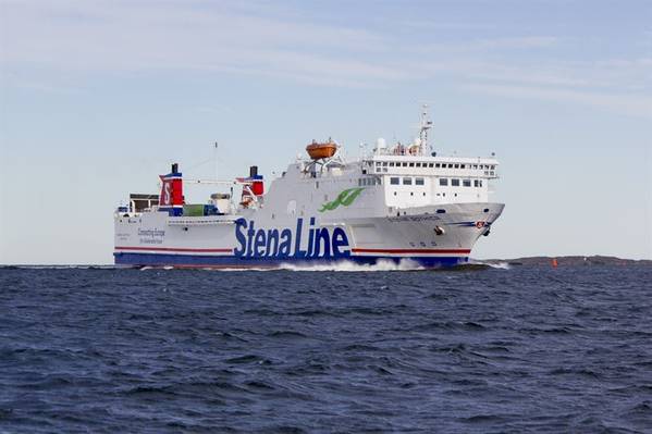 Stena Gothica is one of the vessels operating Liepaja-Karlskrona-Travemünde. Photographer: Stena Line/Ann-Charlotte Ytterberg