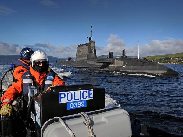 Submarine 'Ambush': Photo credit MOD