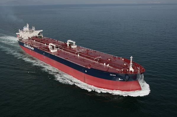Tankship 'Devon': Photo courtesy of Euronav