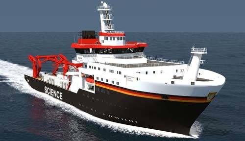 'Tiefsee Forschungs Schiff': Image credit Kongsberg Maritime