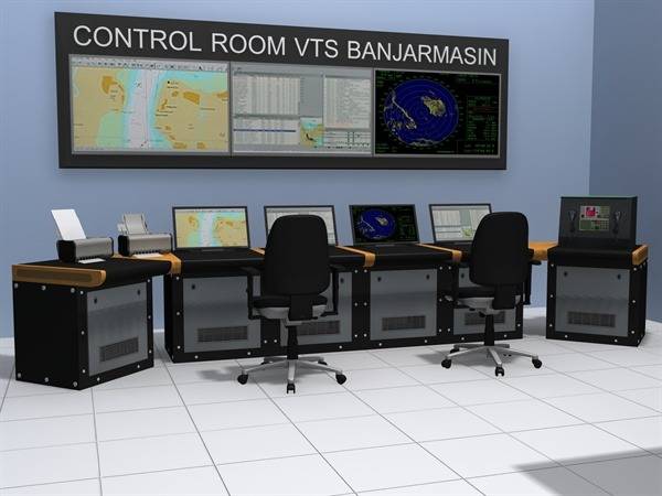 Traffic Control Station: Photo credit Transas