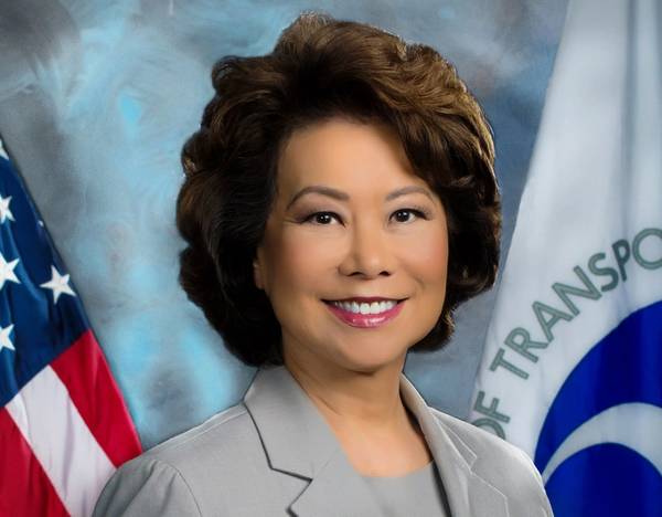 U.S. Transportation Secretary Elaine Chao (Photo: U.S. Department of Transportation)