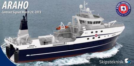 Trawler Design ST-115: Image credit Eastern Shipbuilding