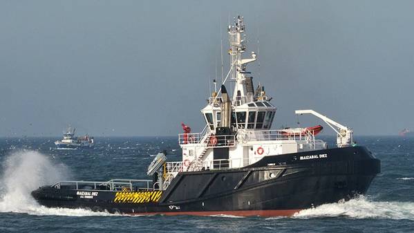 Tugboat 'Izbaizabal Diez': Photo credit Rober Allan Ltd.