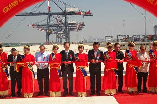 Vietnam Port Inauguration: Photo credit Vietnam Government