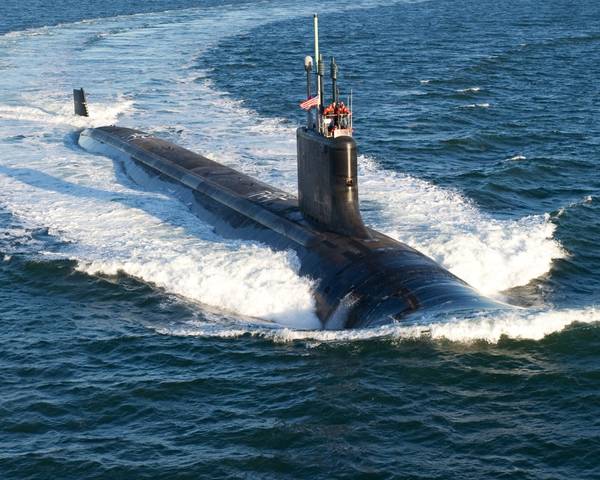 Virginia-class 'USS California': Photo credit USN