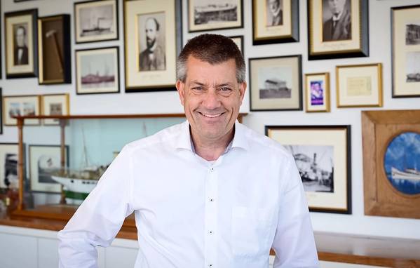 André Walter officially assumed the role of Chief Executive Officer on July 1, succeeding Bernd Eikens. Image courtesy Meyer Werft